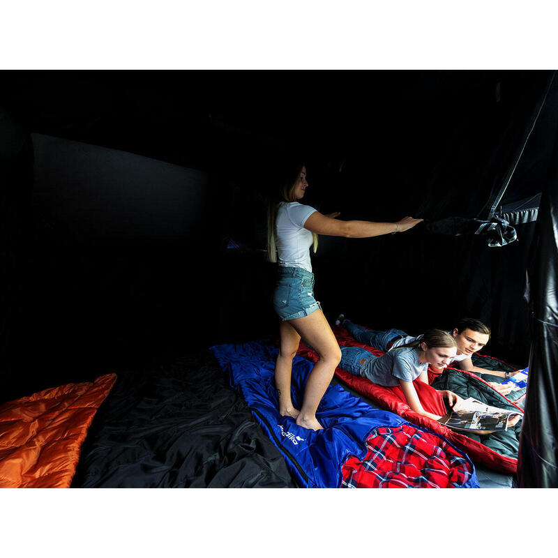 Namiot kempingowy Nimbus Sleeper Protect 12, 12-osobowy, 3 ciemne sypialnie