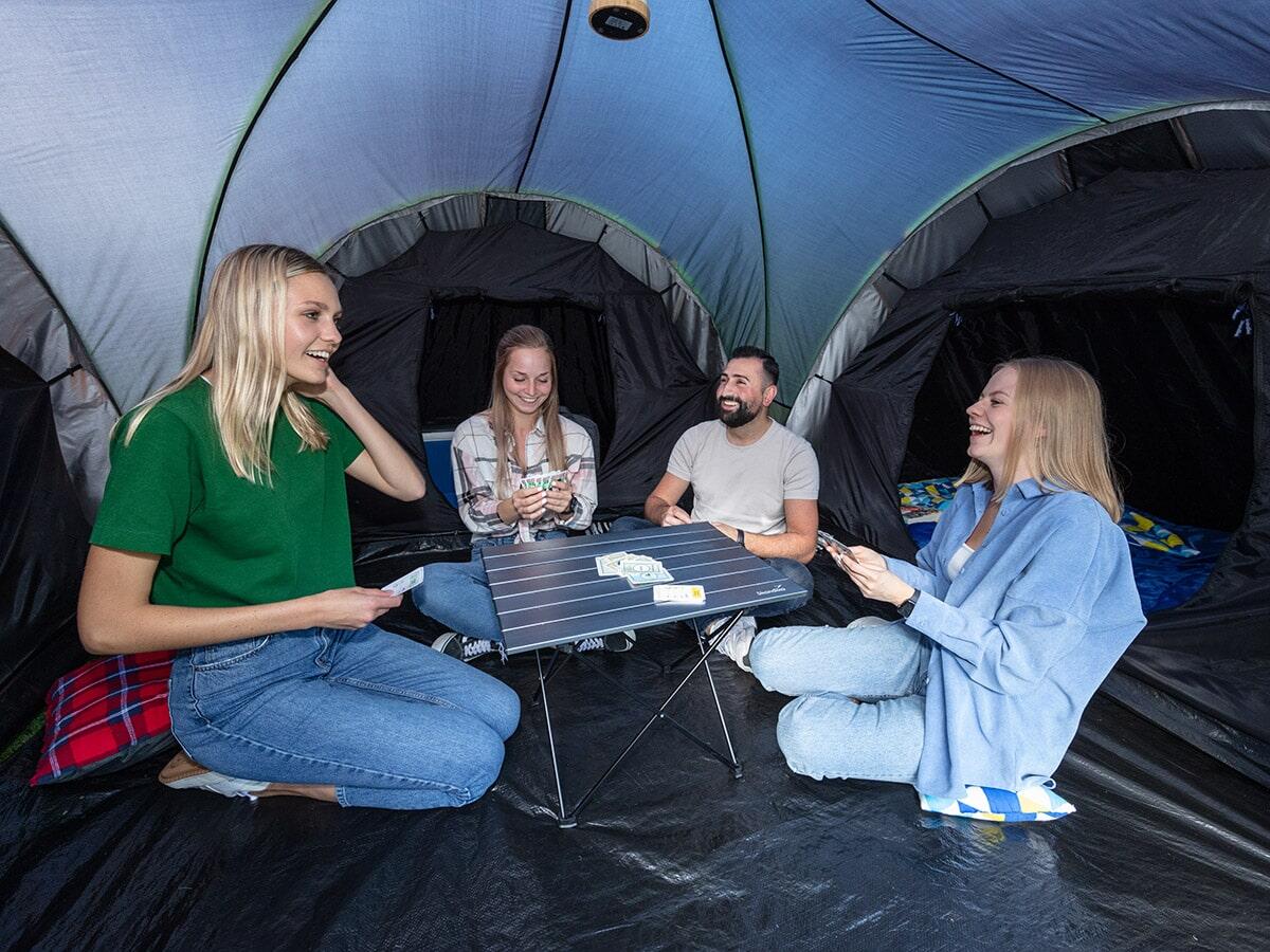 Tente dôme Daytona 6 XL Protect - Camping - 6 Personnes - Sol Cousu - 3 cabines 3/7