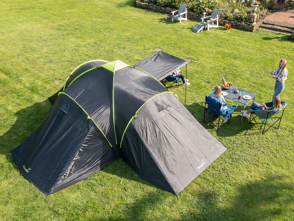 Tente dôme Daytona 6 XL Protect - Camping - 6 Personnes - Sol Cousu - 3 cabines 2/7
