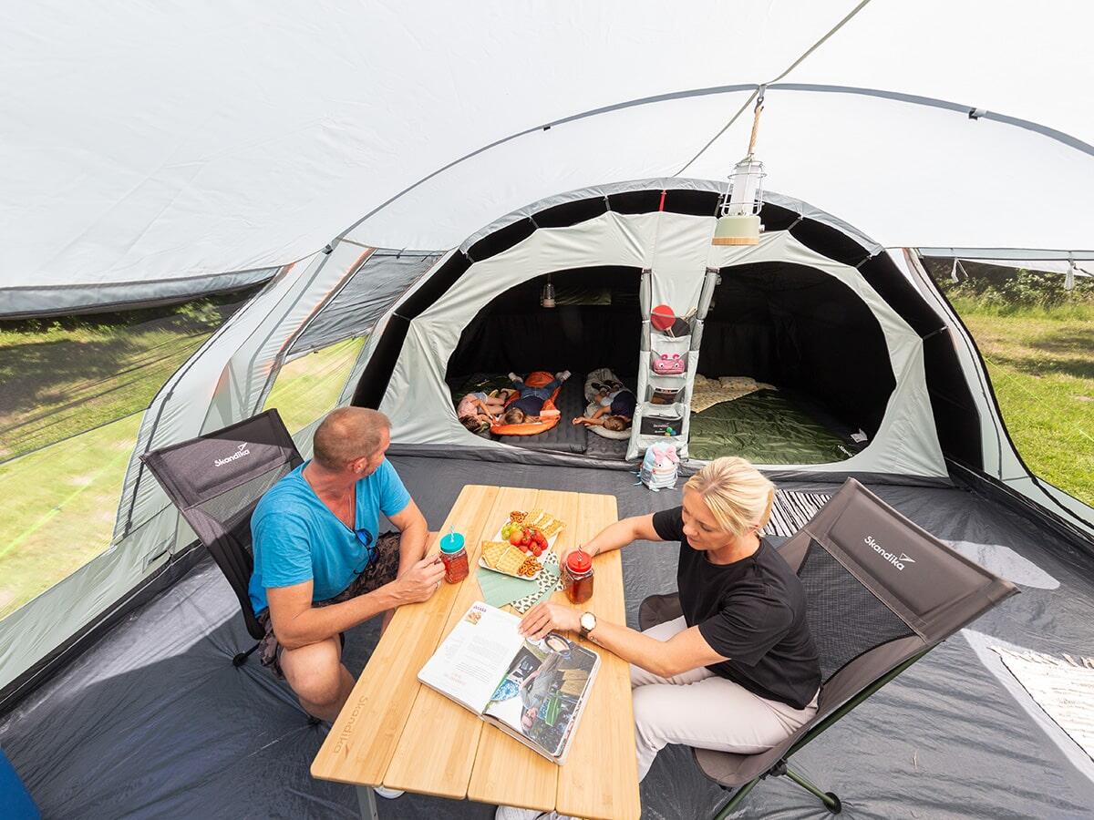 Tunneltent Egersund 7 XL Sleeper Protect - 7 pers - donkere slaapcabine 5/7