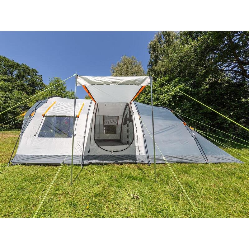 Tunneltent Egersund 7 Sleeper - 7 personen - donkere slaapcabine - Camping