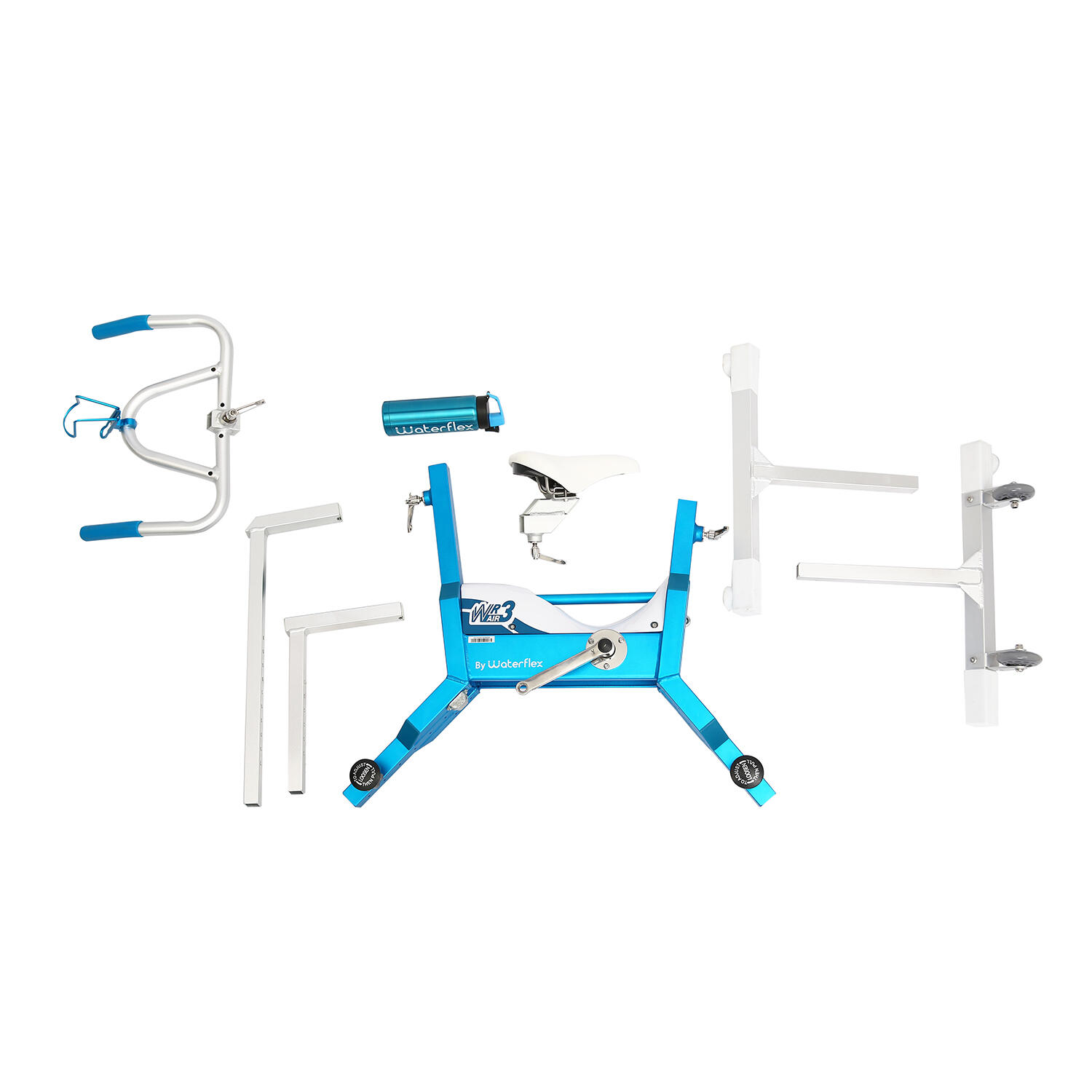 WR3 AIR Aquabike cardio Alluminio Resistenza idraulica 6/7