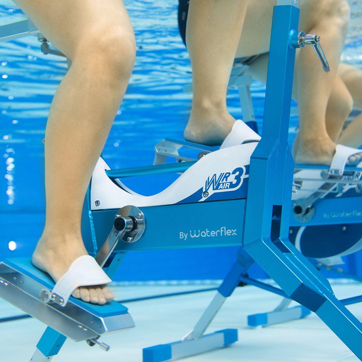 WR3 AIR Aquabike cardio Alluminio Resistenza idraulica 7/7