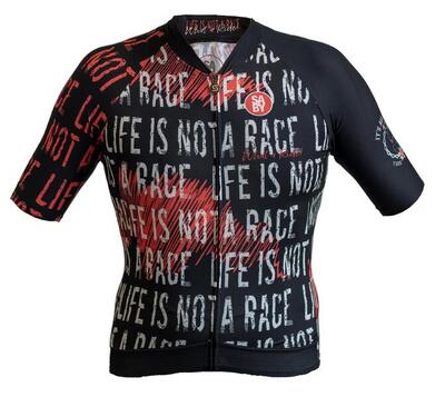 Maglia manica corta Little Angel nera.