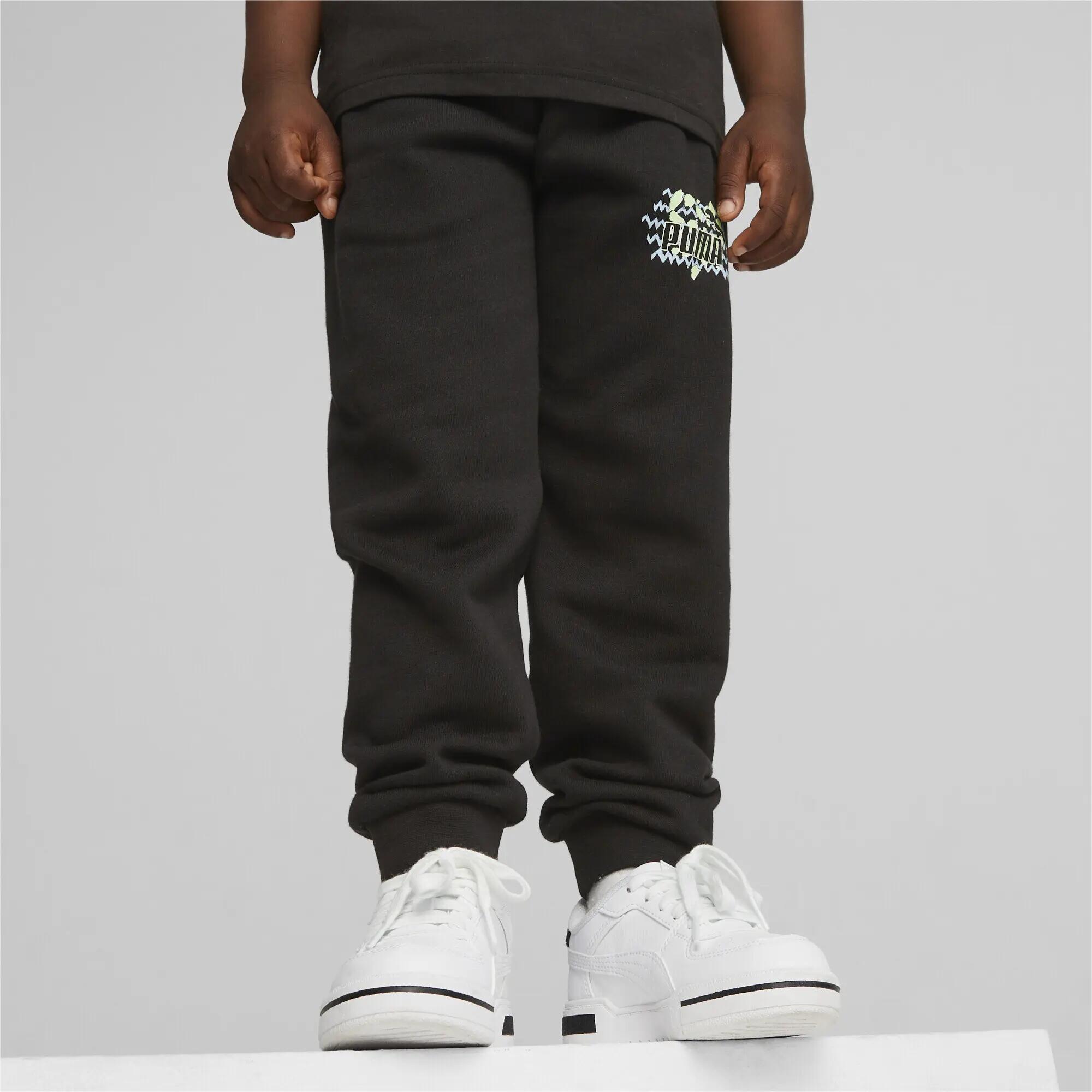 Essentials Mix Match sweatpants voor kinderen PUMA Black 2/5