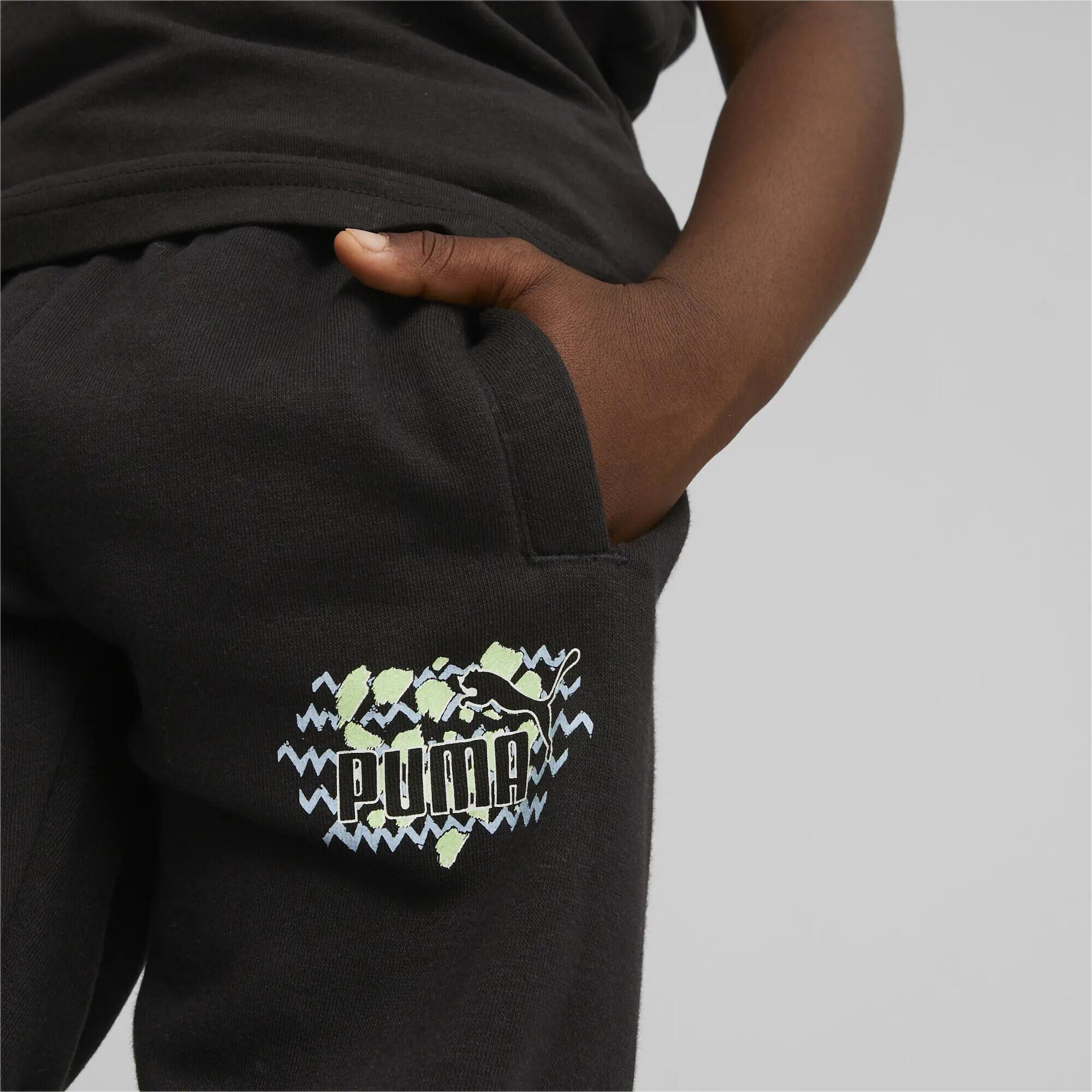 Essentials Mix Match sweatpants voor kinderen PUMA Black 4/5