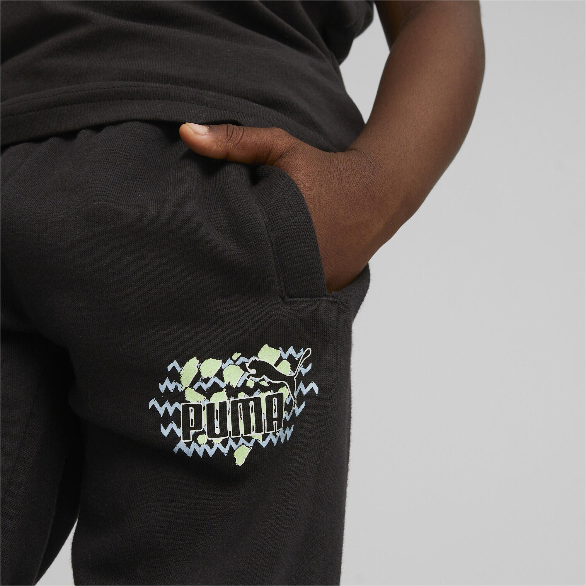 Pantalones de chándal Essentials Mix Match Niño PUMA Black 4/5