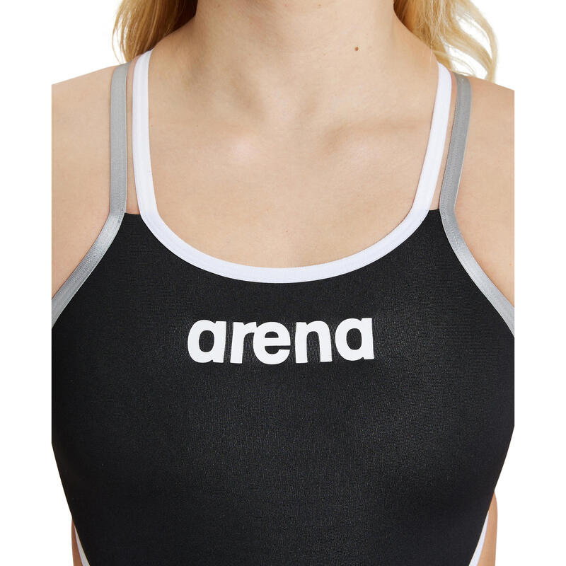 Arena W Arena One Double Cross Back Op Black-White-Silver