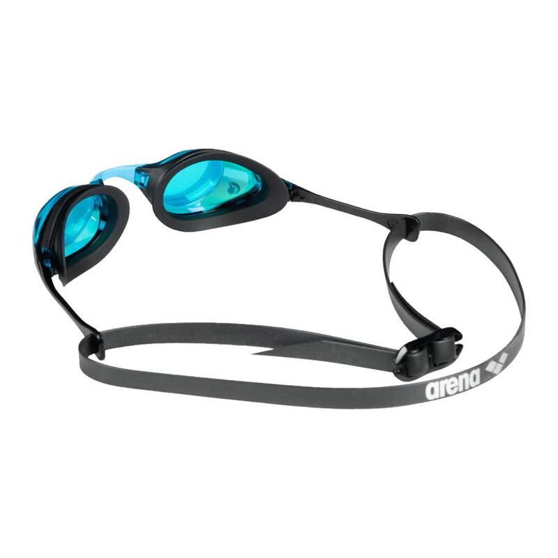 Arena Cobra Swipe Miroir Aqua/Noir