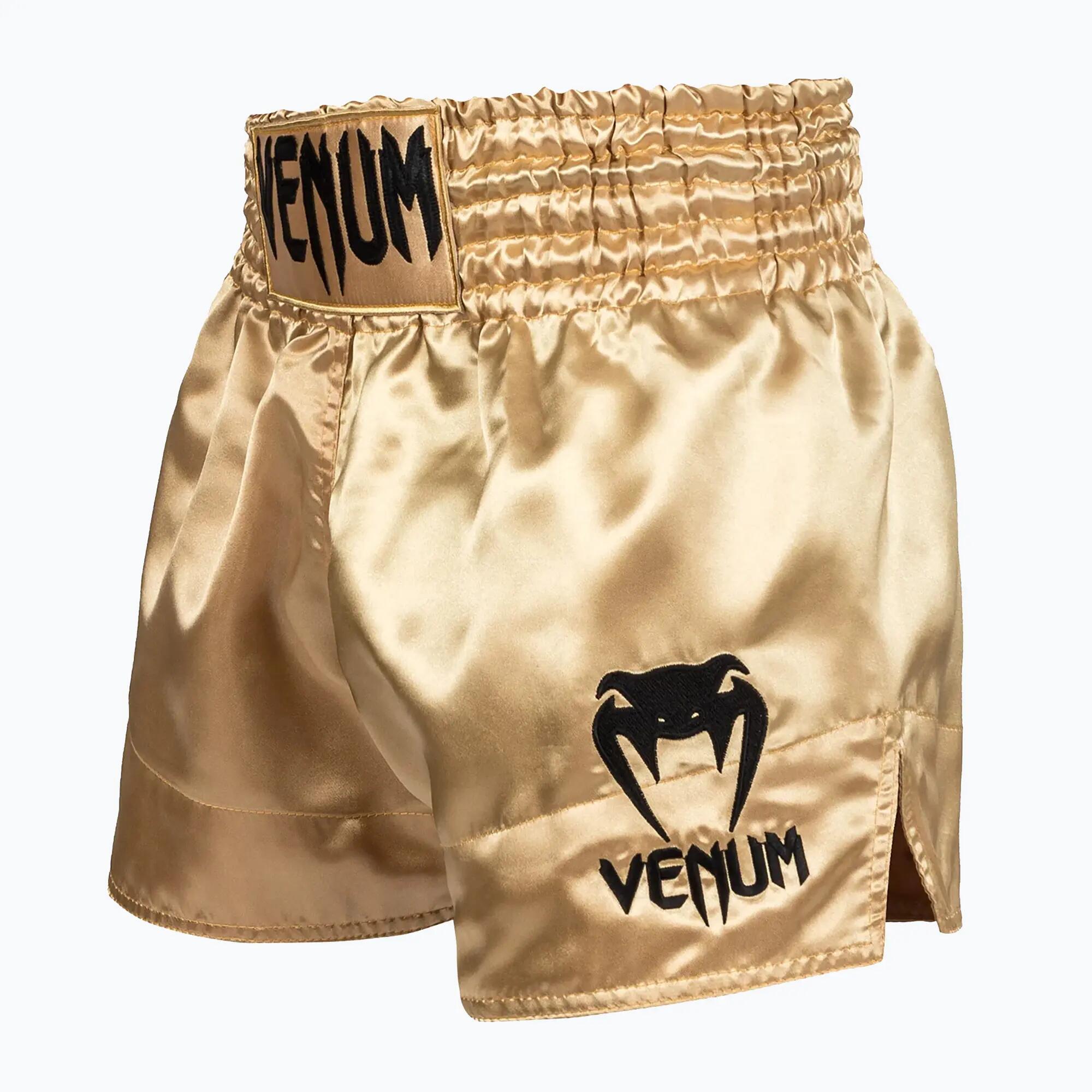 Venum Classic Muay Thai Shorts Gold/Black L 2/5