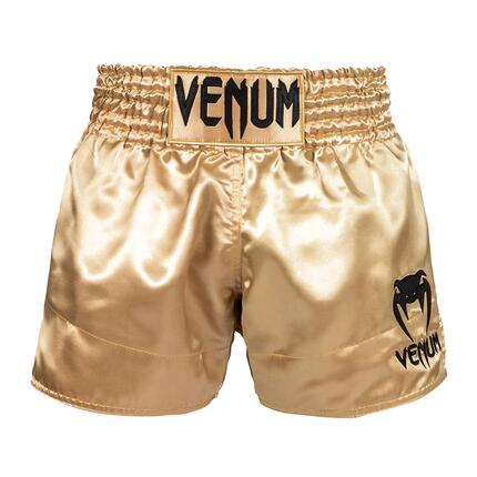Venum Muay Thai Shorts Classic Gold/Schwarz XL