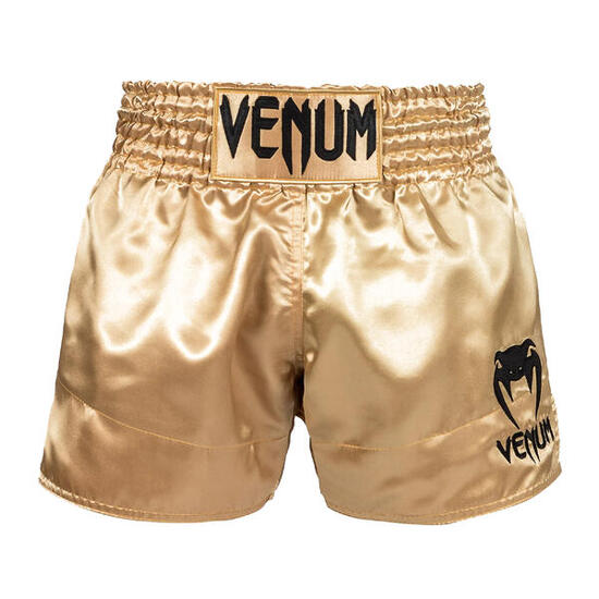 Venum Muay Thai Shorts Classic Gold/Schwarz XL