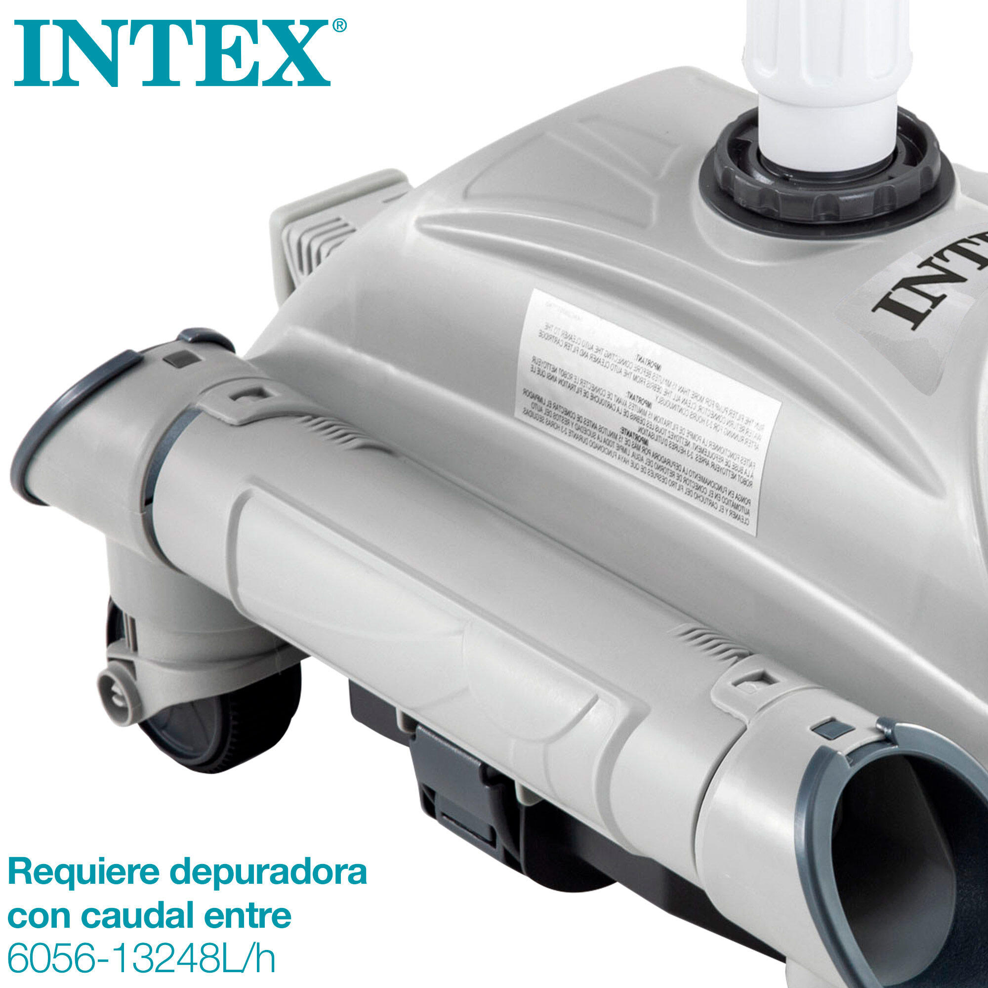 Intex 28001 - Robot Pulitore Automatico, Flusso 6056-13248 L/h 6/7
