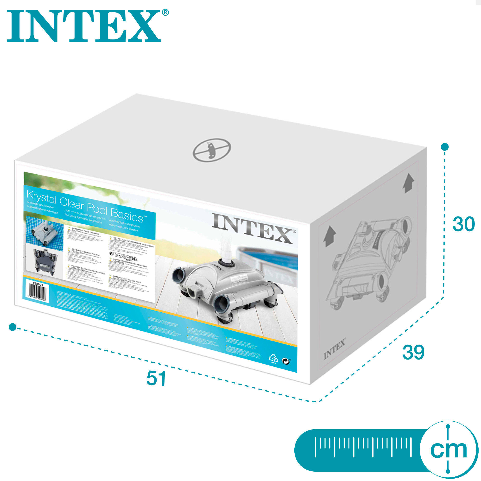 Intex 28001 - Robot Pulitore Automatico, Flusso 6056-13248 L/h 7/7
