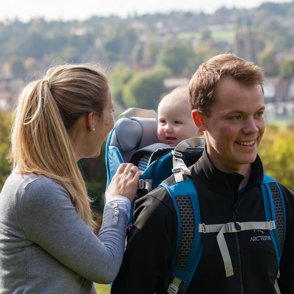 Freedom S4 Hiking Child Carrier Blue