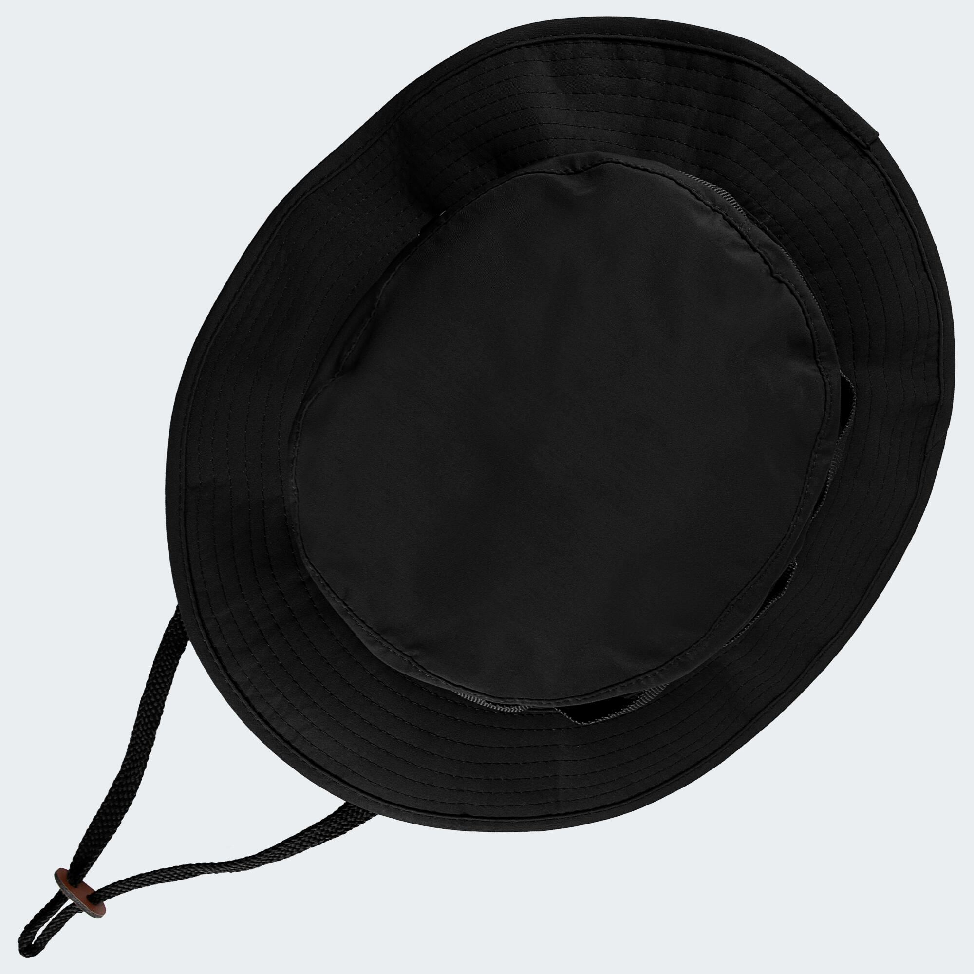 3 Fermagli Porta Cappello A Spirale Antivento - Clip Di Fissaggio Per Pesca, Trekking, Campeggio (Nero, 17,5cm)