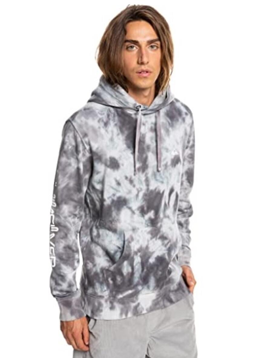 QUIKSILVER Quiksilver Hoody Natural Tie Dye Cloudy grau 3/3