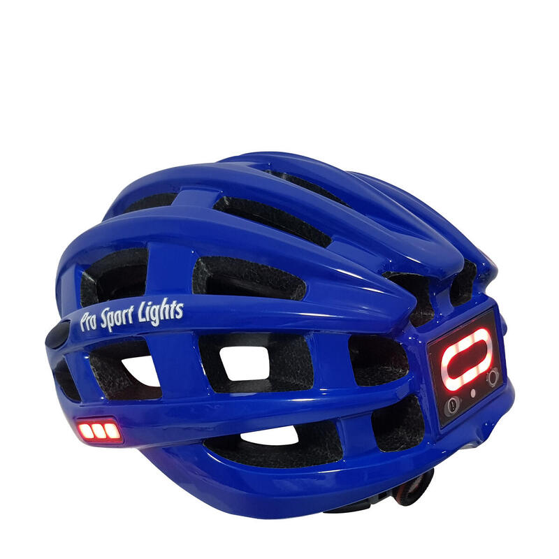 Casque de vélo avec lumières USB rechargeable