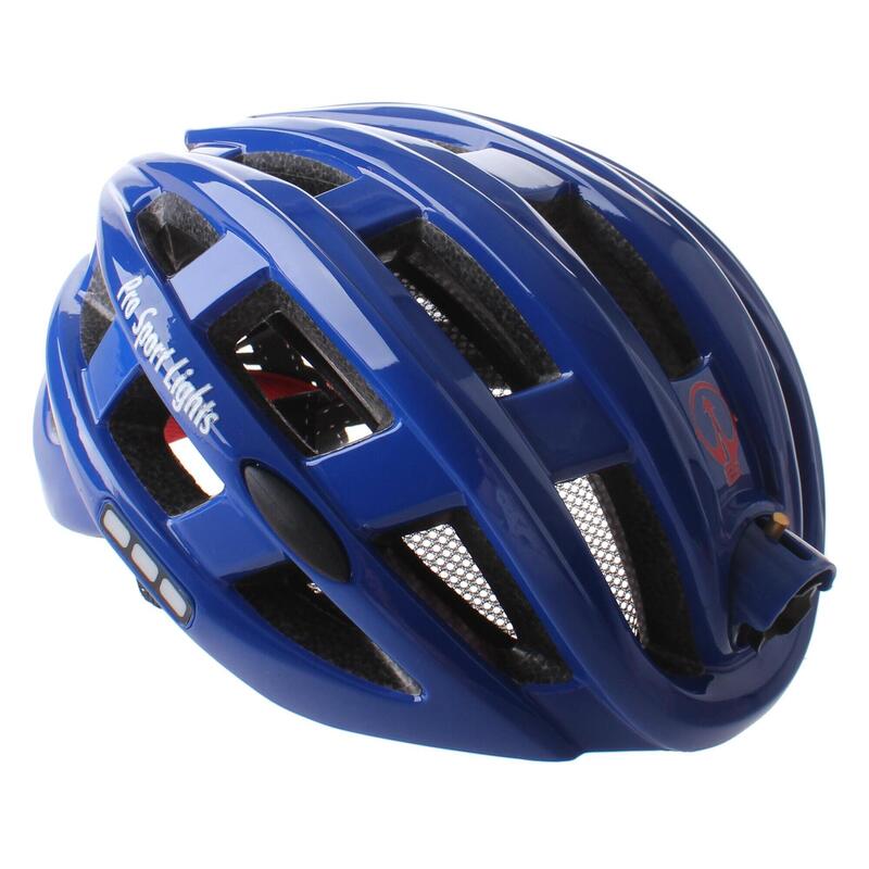 Casque de vélo avec lumières USB rechargeable