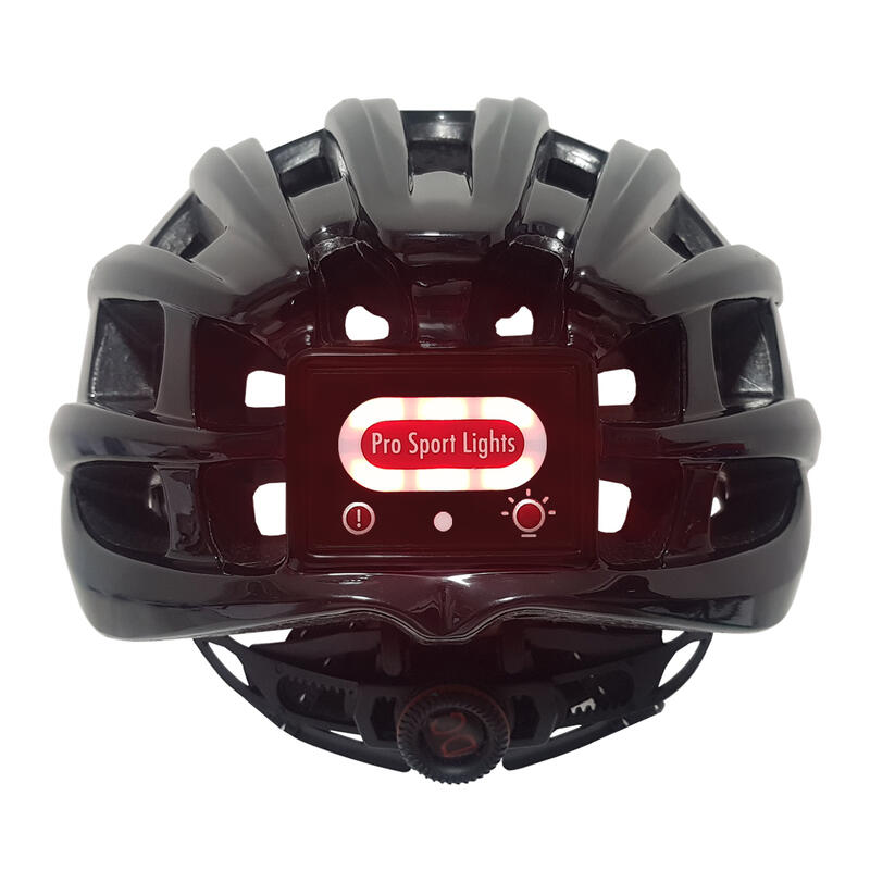 Casque de vélo avec lumières USB rechargeable