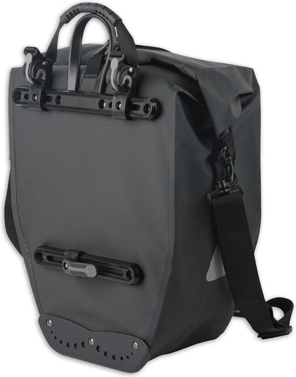 Wasserdichte Fahrradtasche Plane XL 25 Liter 4/5