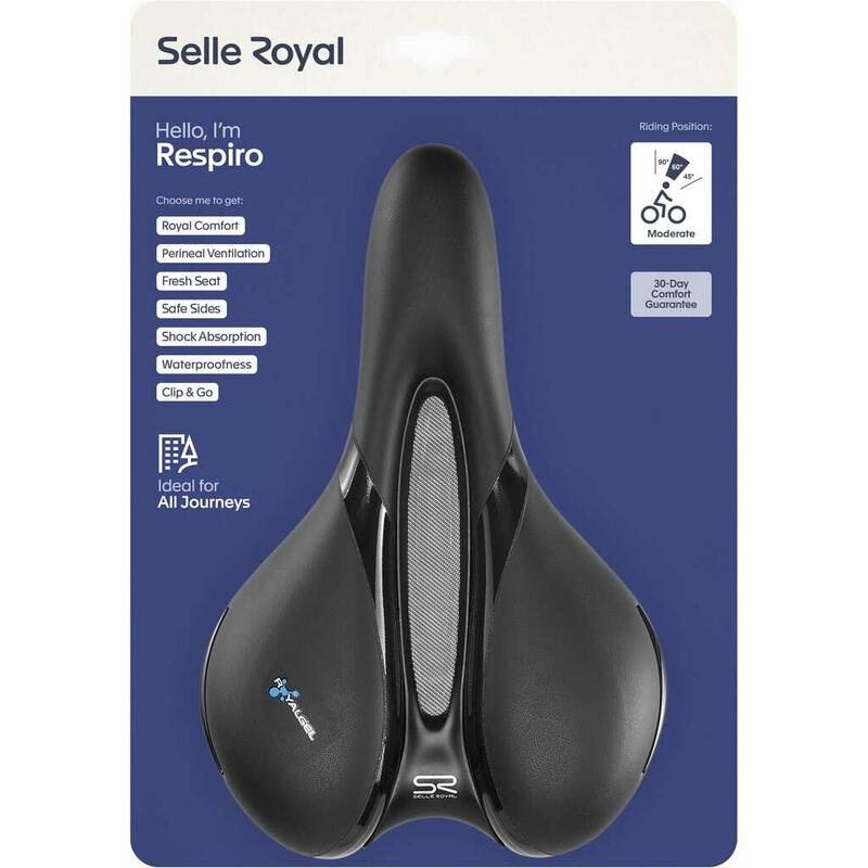 SELLE ROYAL Siodełko Respiro Journey Moderate, 277 x 182 mm