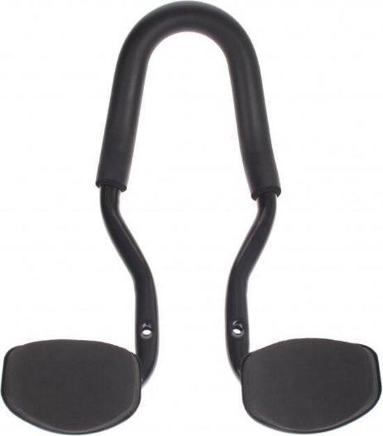 JD opzetstuur - ligstuur Triathlon - 254 mm - ZWART 2/7