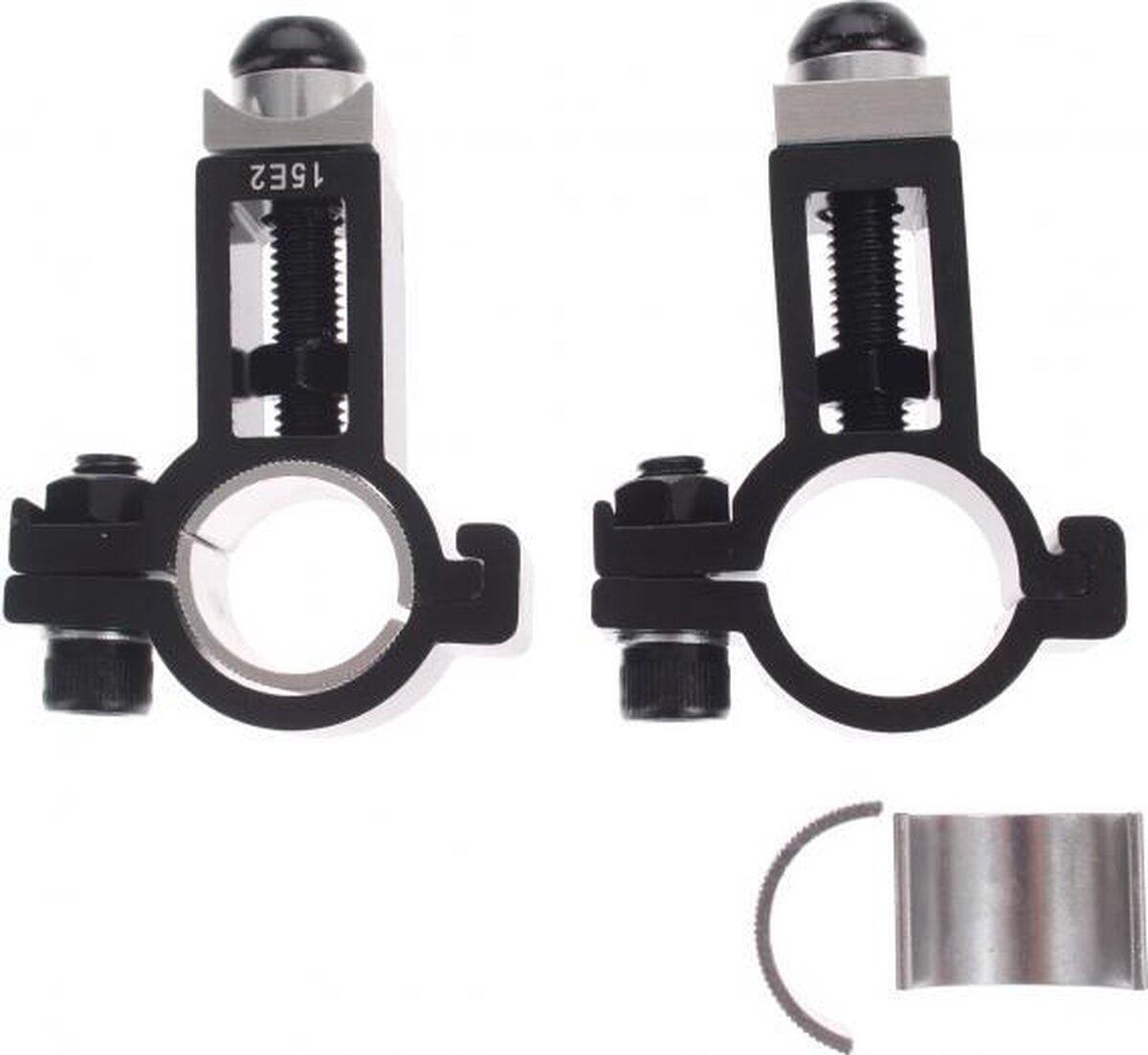 Manubrio JD - manubrio reclinato - 254 mm - NERO 3/7