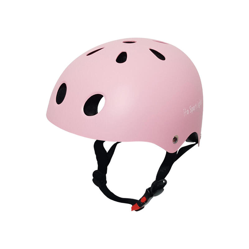 Casca pentru copii pentru bicicletă, skate, ciclism - Roz mat M