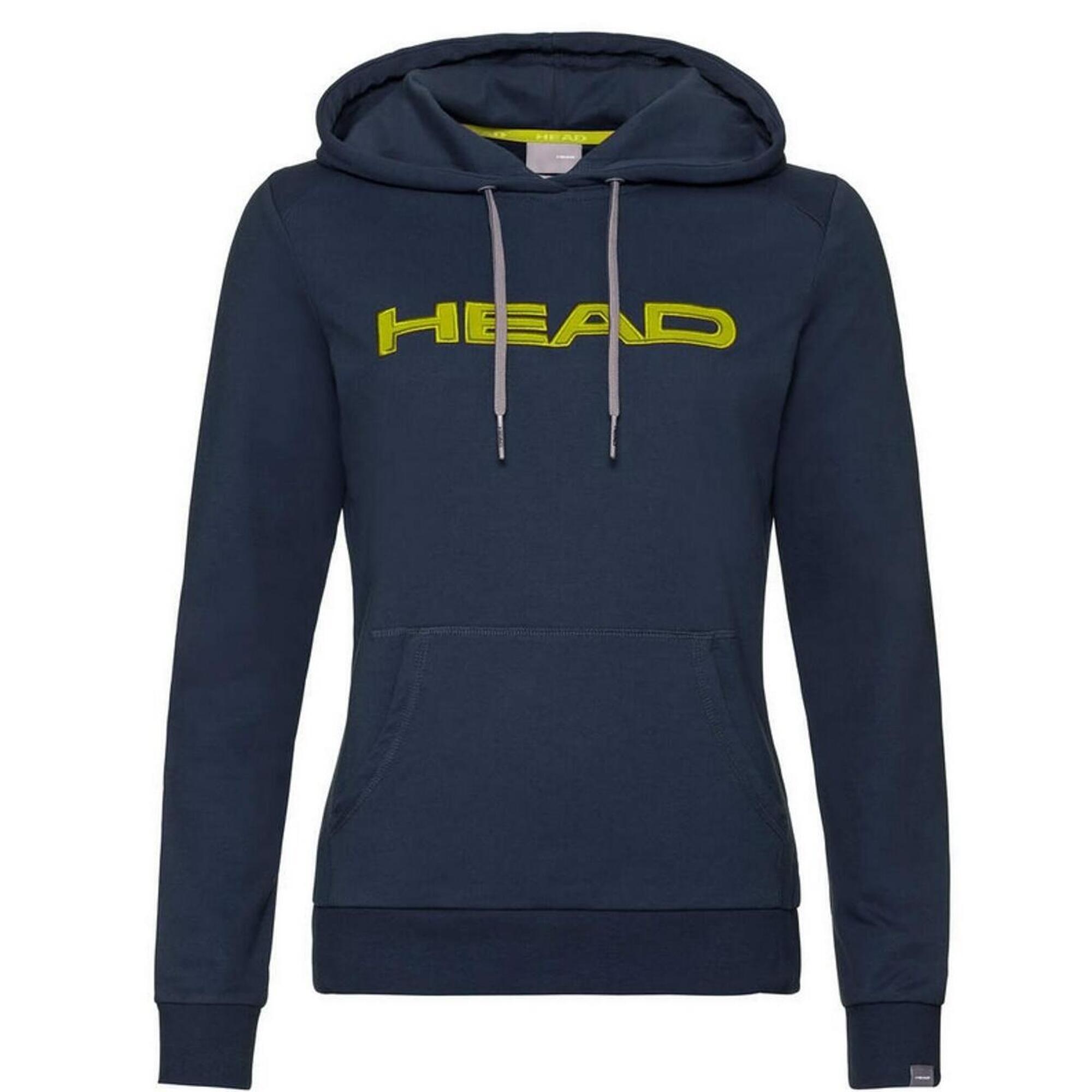 Head - Club Rosie Hoodie Women - Sweat-shirt - Bleu|jaune - 40 M - Decathlon