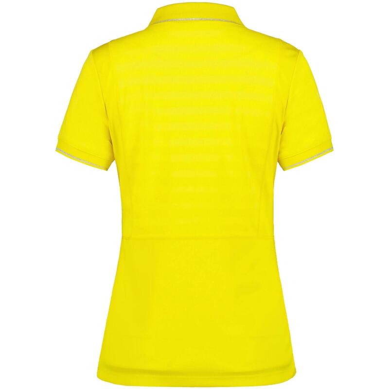 Tricou de sport, cu guler Luhta Eriksdal - galben femei