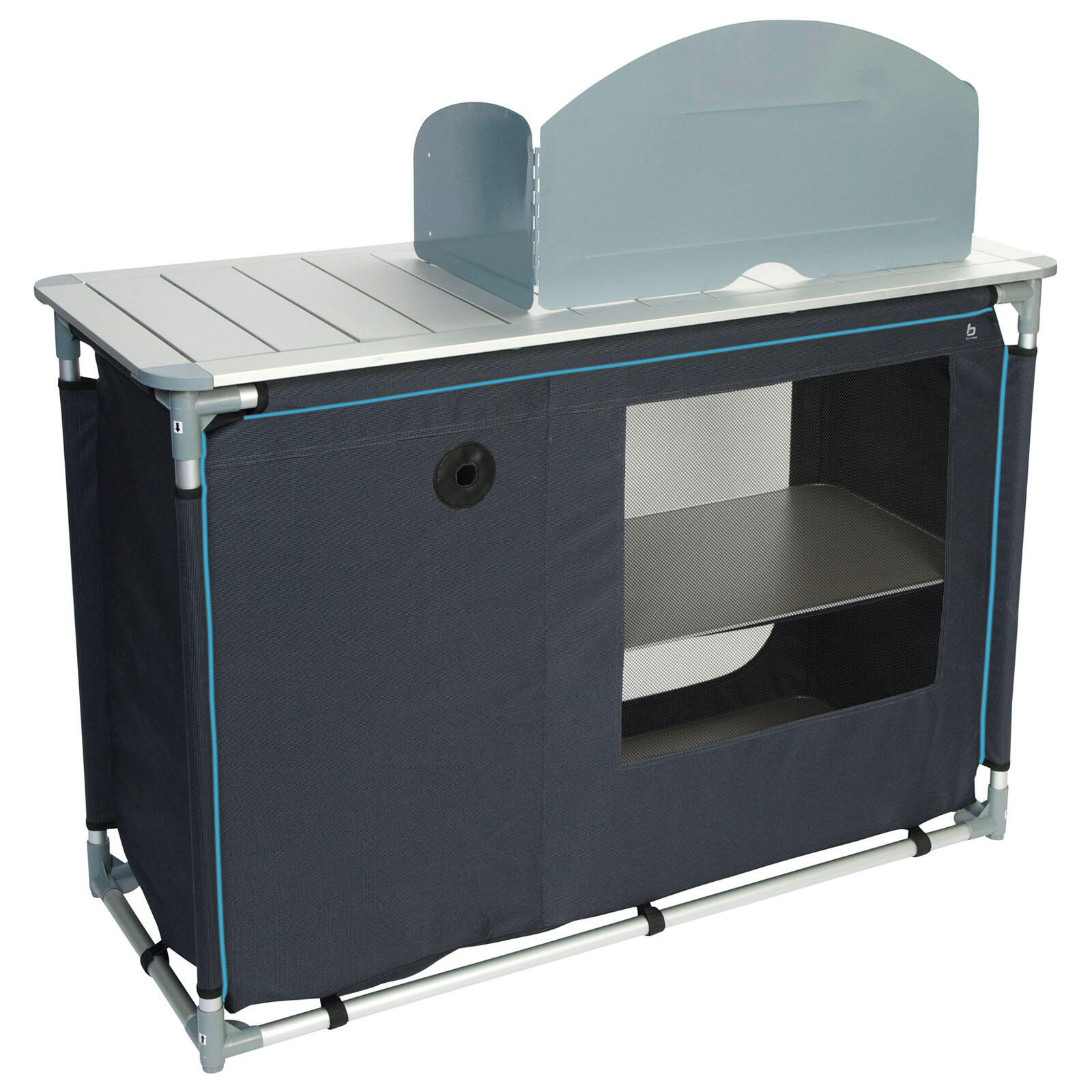 Armoire de camping Voyage Cuisine Box pliante Évier Alu 4/7