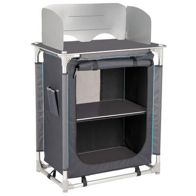 Camping kabinet reizen keuken box vouwen tafel windscherm aluminium