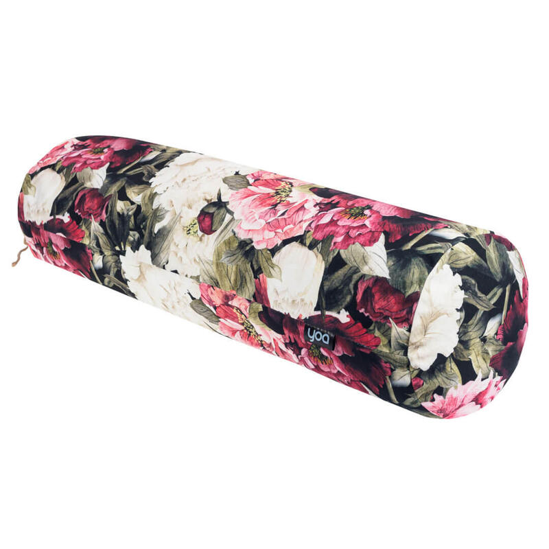 Bolster wałek do jogi Yoa print