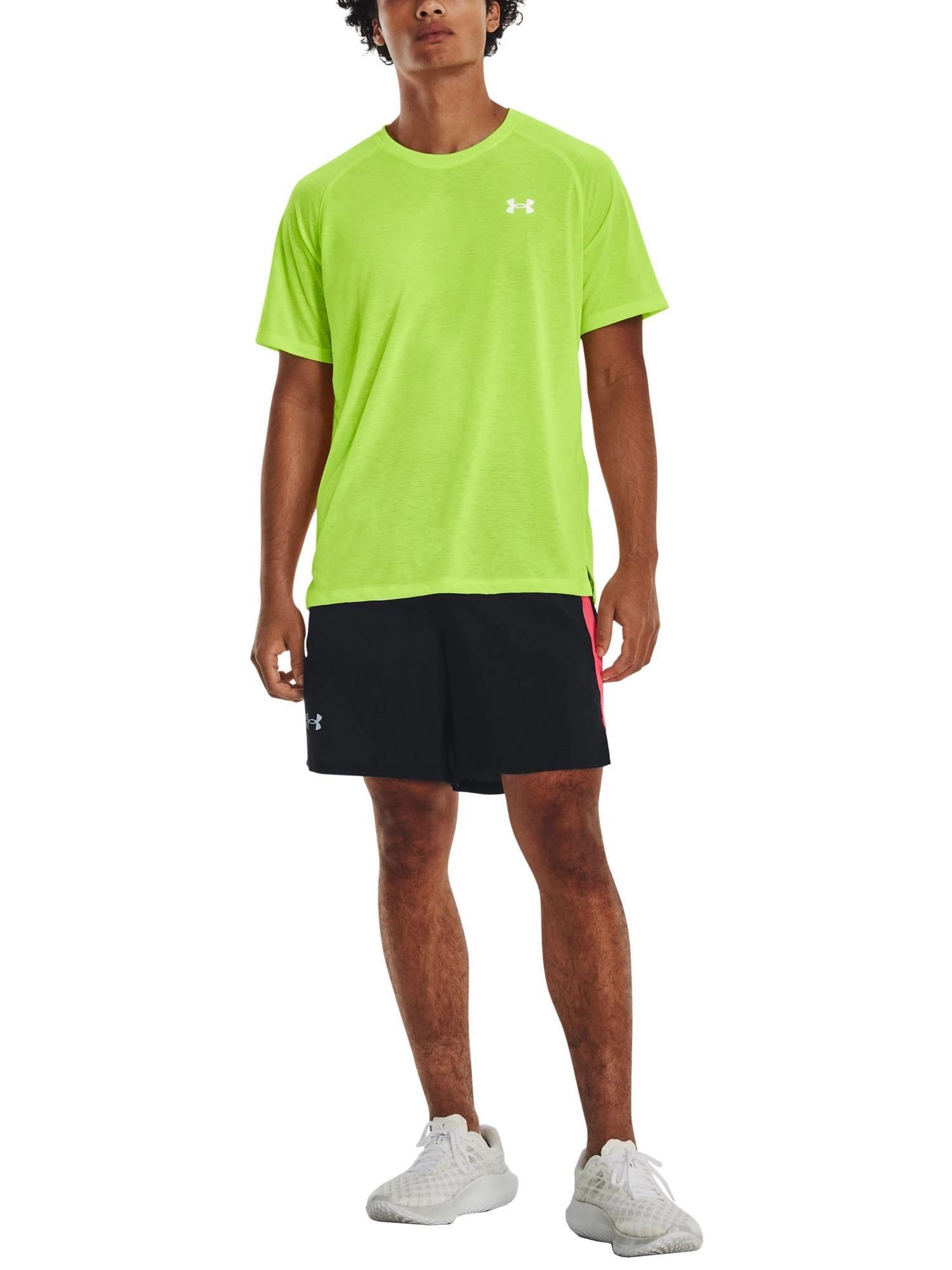 Maglia a maniche corte Under armour modello 1361469-369 per uomini 3/5