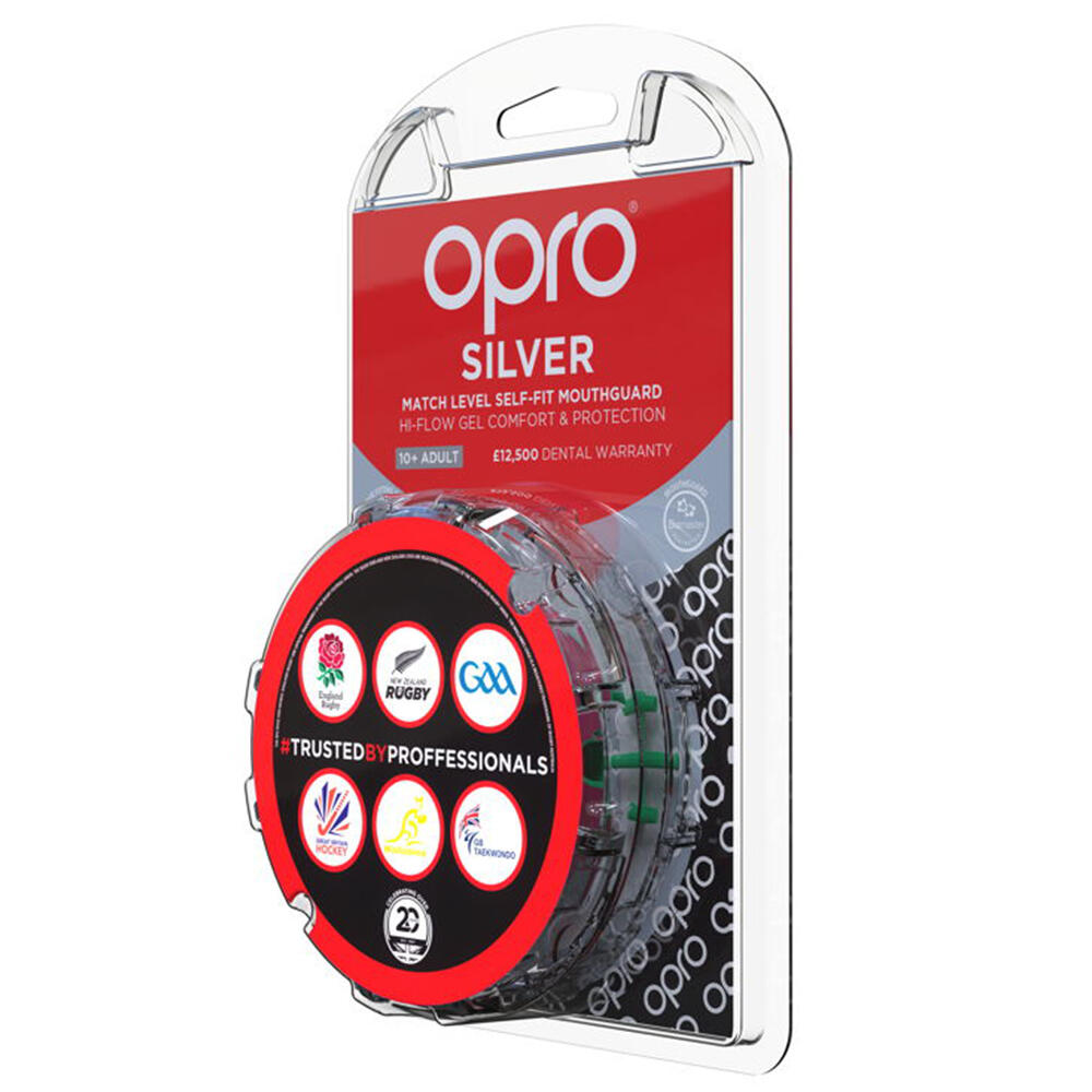 OPRO gebitsbeschermer Zilver kwaliteit | junior of senior 3/4