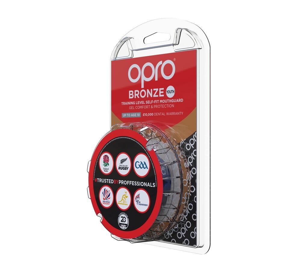 Protège dents Opro Bronze Bleu pour enfant 5/6