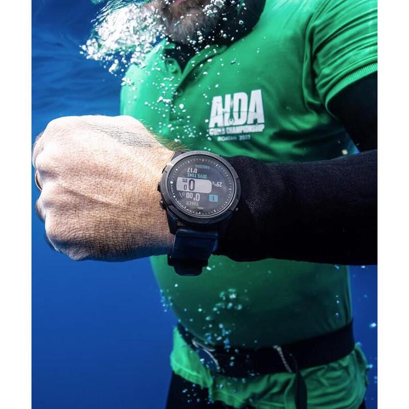Mission Two Adult Dive Computer Watch - Black