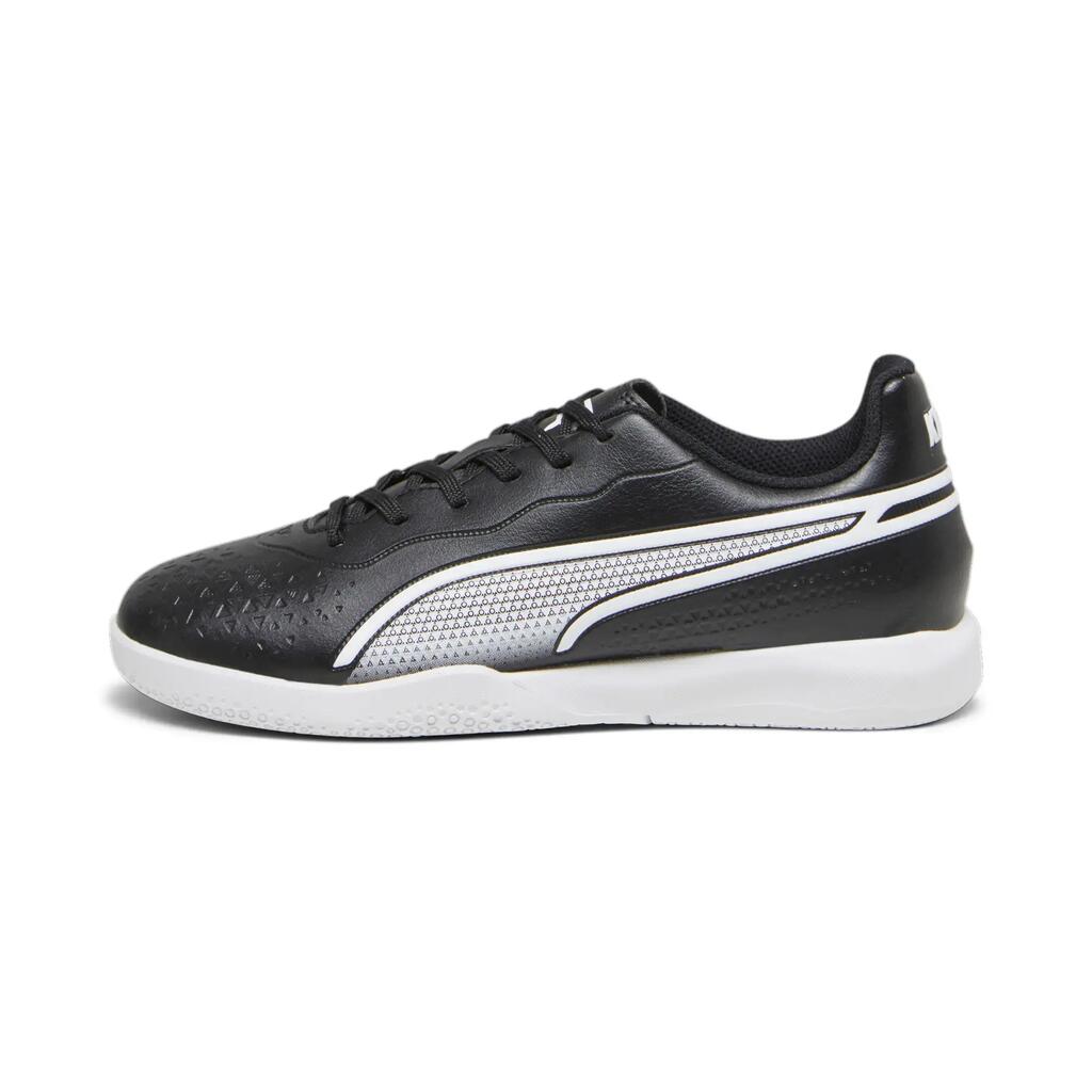 PUMA Kids KING MATCH IT Youth Football Boots - PUMA Black-PUMA White