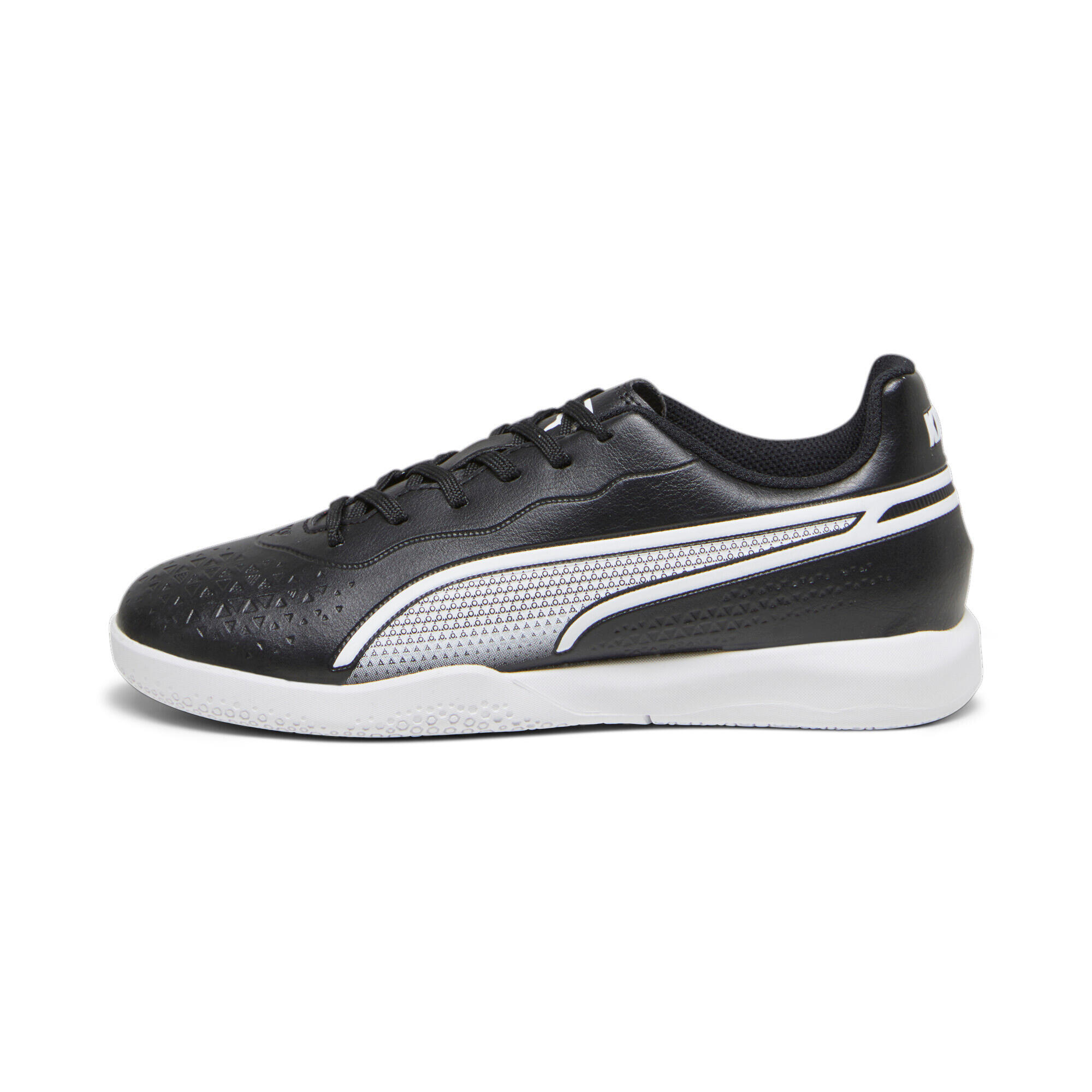 Puma - Chaussures De Football Pour Enfants Puma King Match It Jr - Chaussures De Football - Blanc|noir - Decathlon
