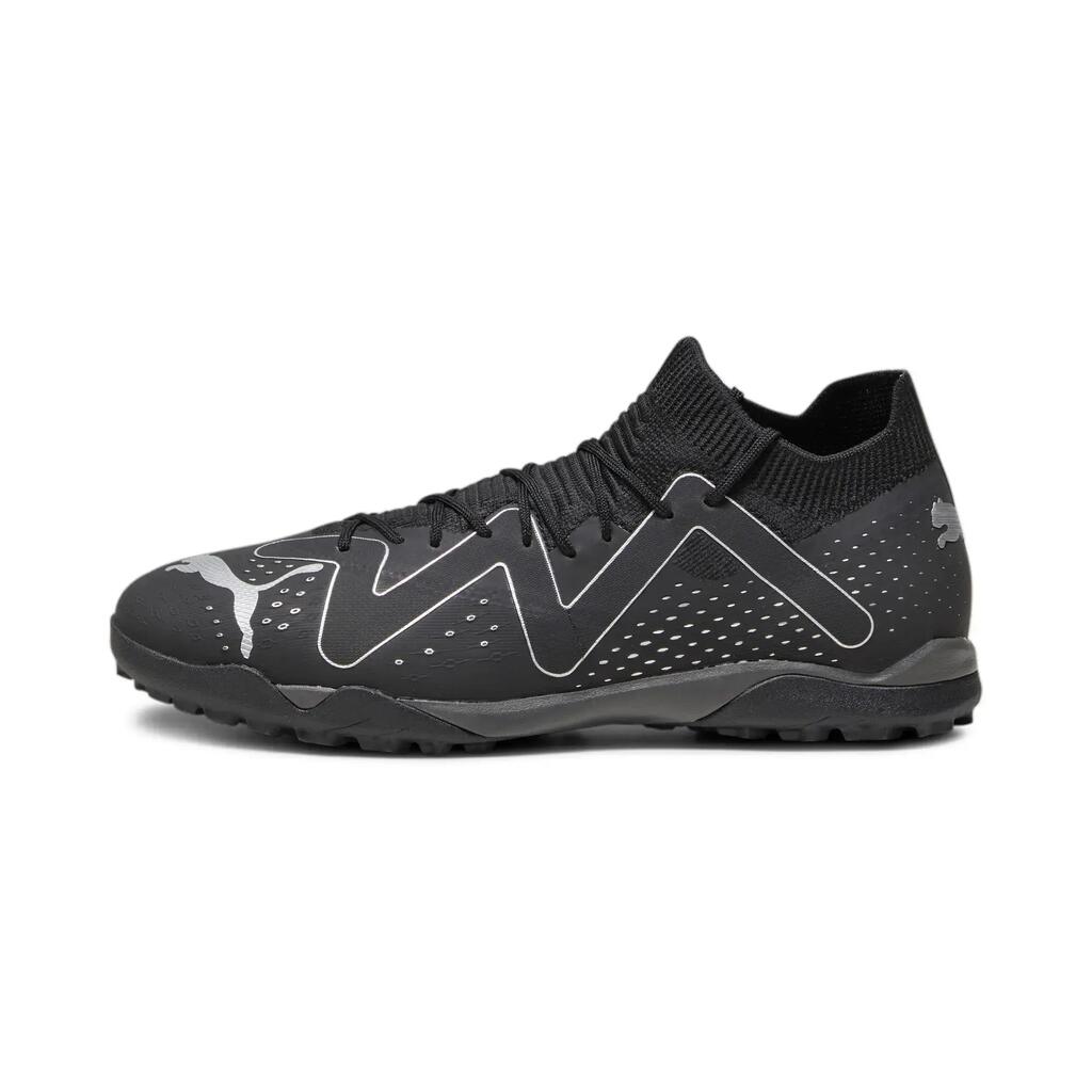 PUMA Mens FUTURE MATCH TT Football Boots - PUMA Black-PUMA Silver