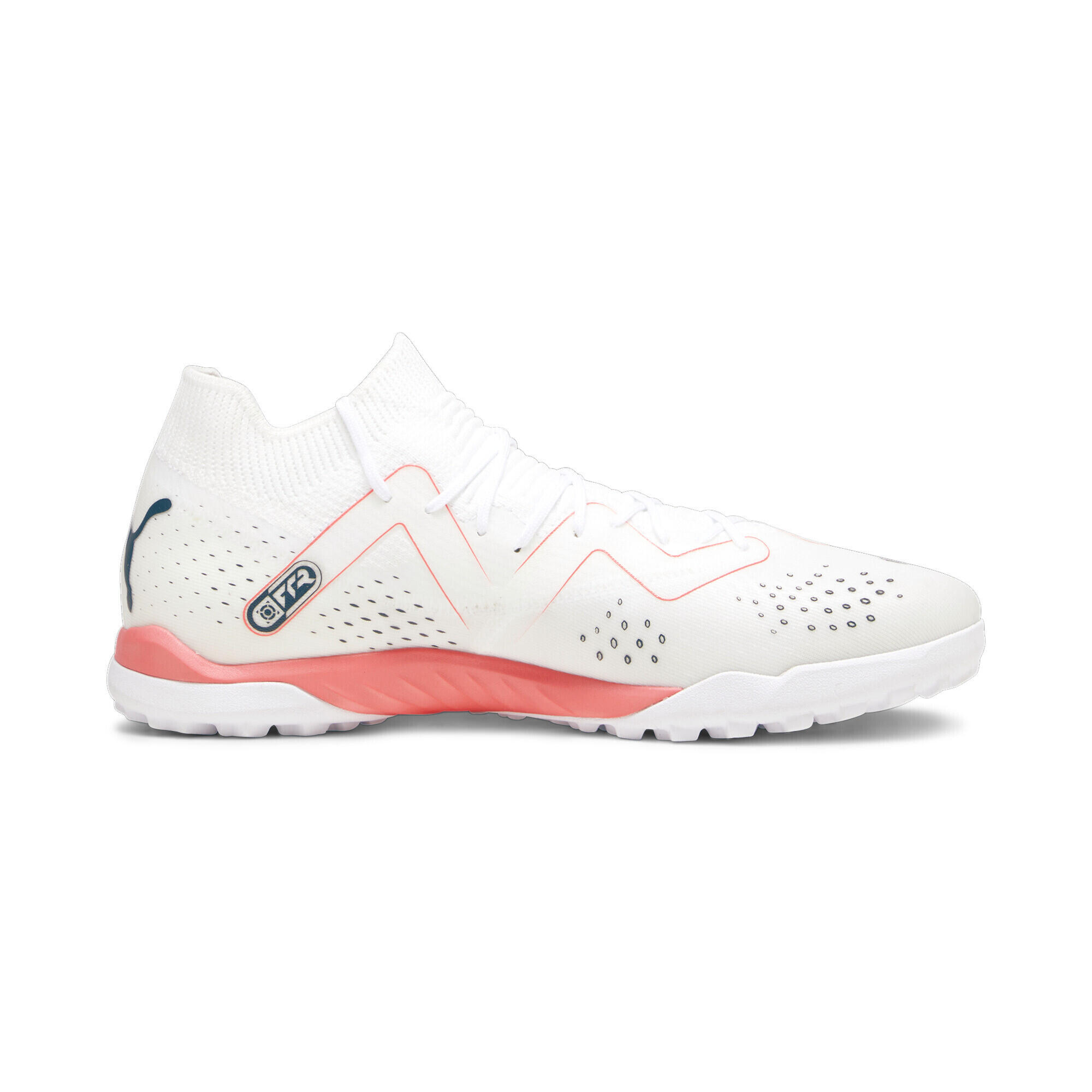 FUTURE MATCH TT voetbalschoenen voor heren PUMA White Black Fire Orchid Red 7/7