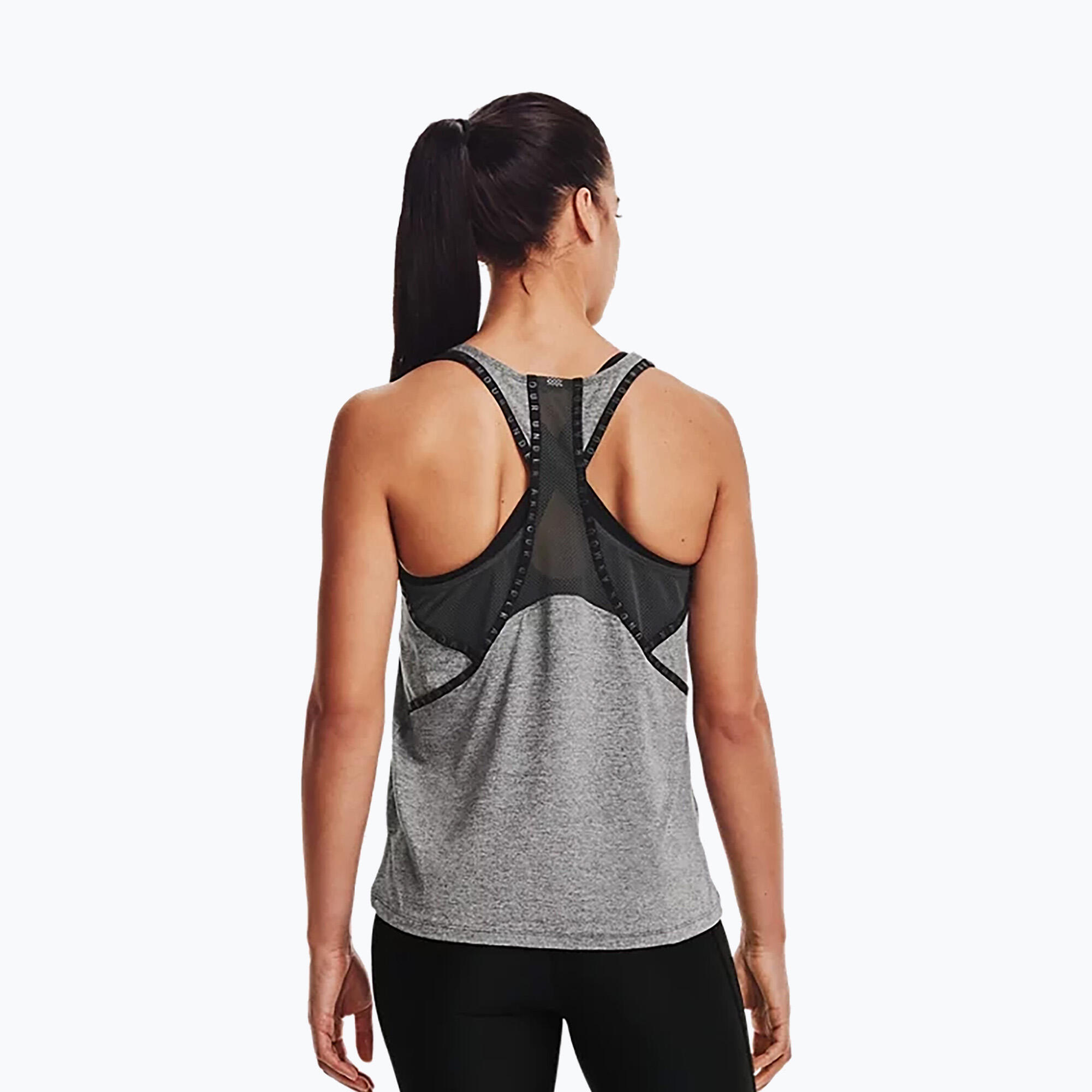 Débardeur d'entraînement pour femmes Under Armour UA Knockout Mesh Back Tank 4/5