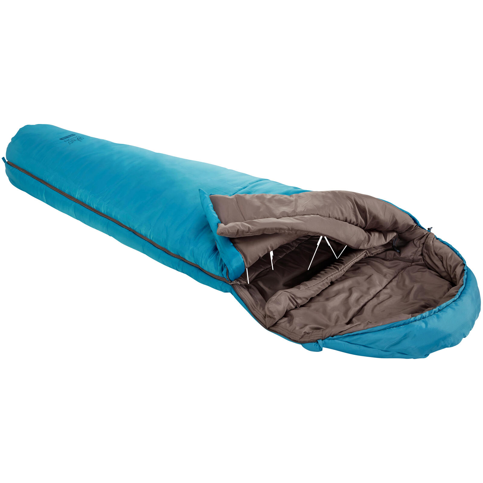 Sac de couchage d'hiver momie 3 saisons long XL 5°C 4/7