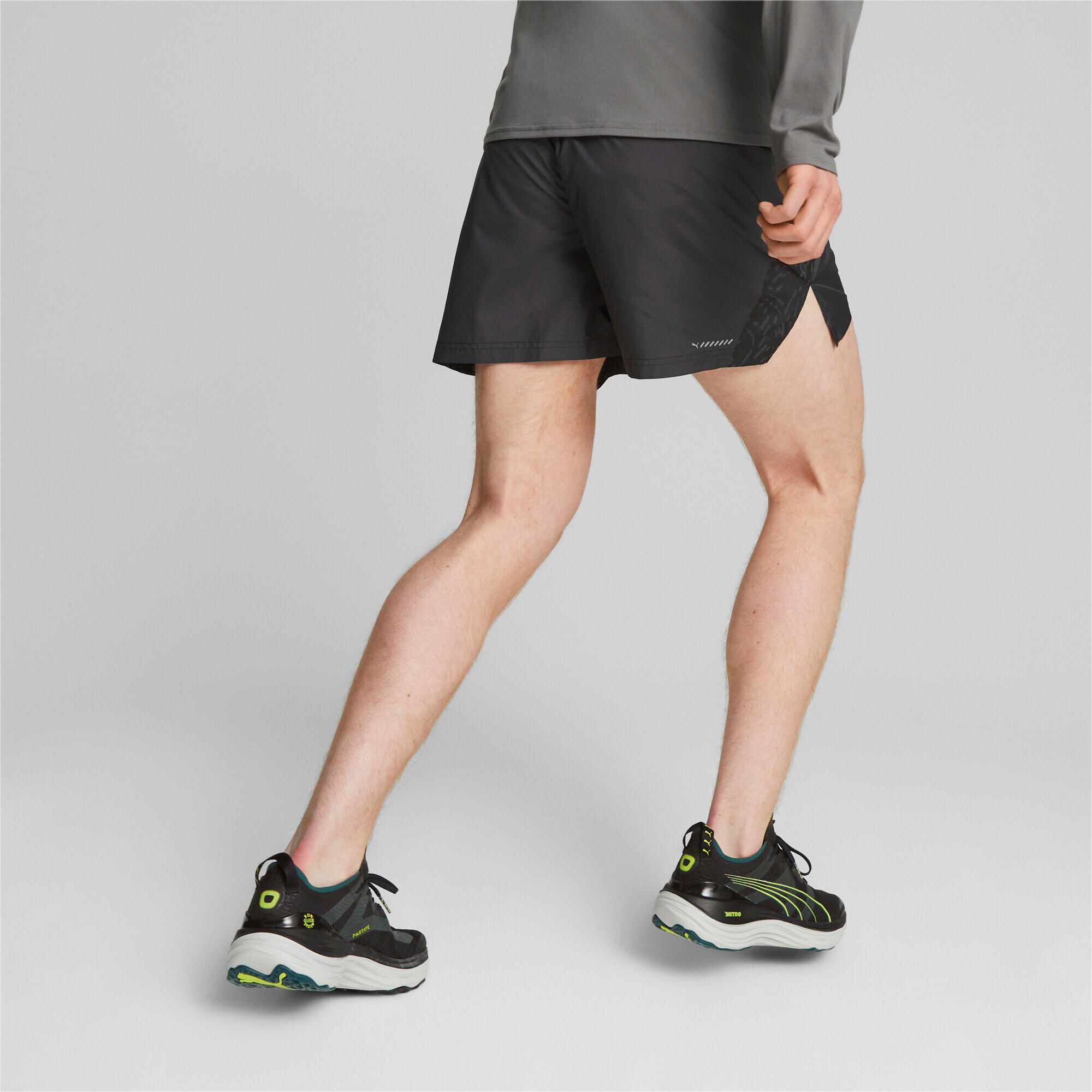Corto Hombre Puma Run Negro 2/7