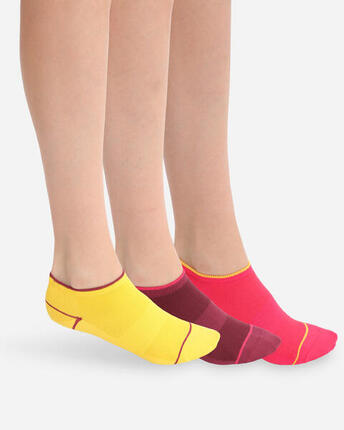 Lot de 3 paires de Socquettes Courtes Homme Dim Sport