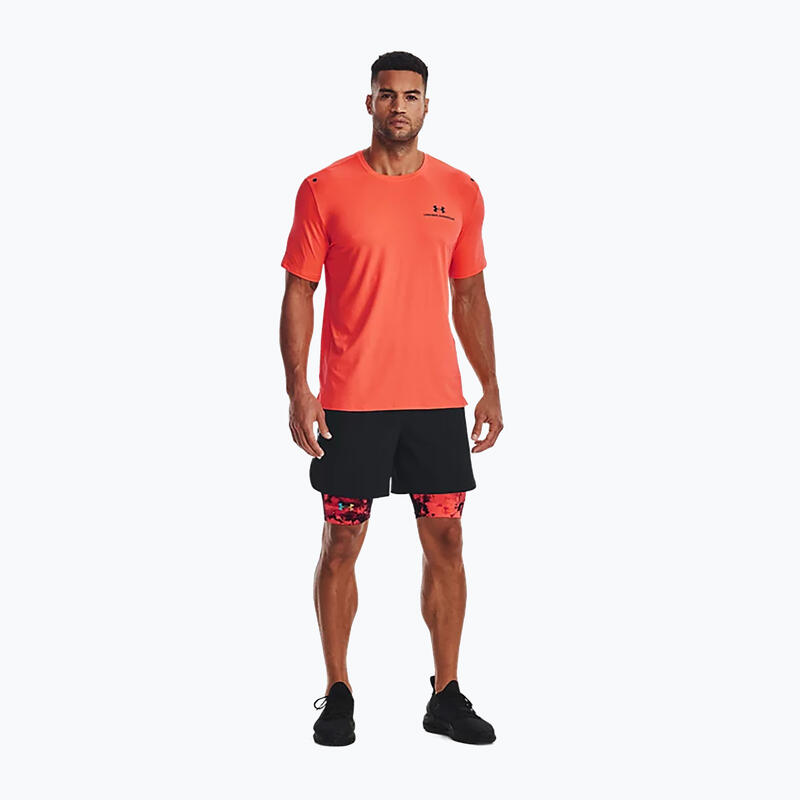 Fitness para hombres T -SHIST UN ARMOR UA RUSH Energy