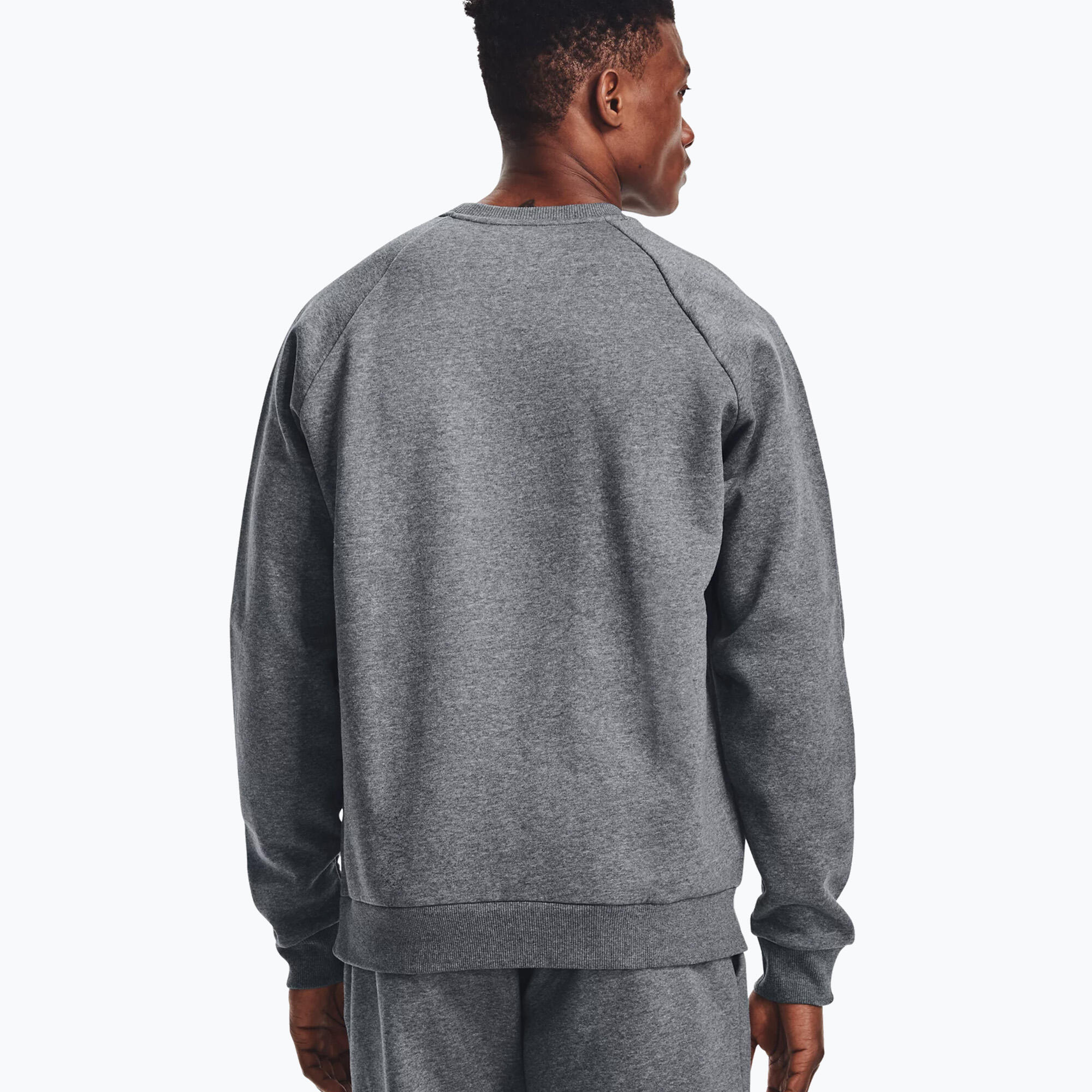 Sudadera hombre Under Armour Rival Fleece Crew gris 4/6
