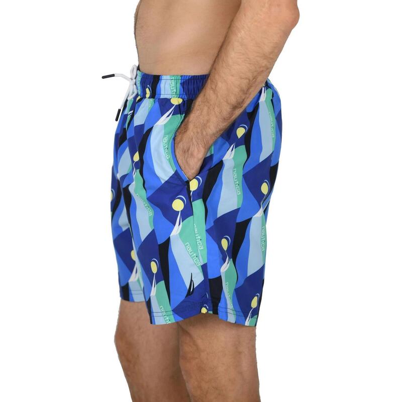 Sort de plaja Nixon 6" Swim Short - multicolor barbati