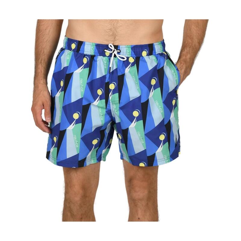 Sort de plaja Nixon 6" Swim Short - multicolor barbati